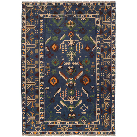 Contemporary Oushak Rug 6' 10" x 9' 7" ft / 209 x 291 cm - No. B18482