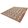 Handmade Vegetable Kilim 8' 7" x 9' 11" ft / 262 x 303 cm - No. B18497