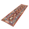 Handmade Vegetable Kilim Runner 2' 8" x 9' 11" ft / 81 x301 cm - No. B18531