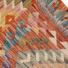 Hand Knotted Flatweave Kilim Runner 2' 1" x 4' 9" ft / 64 x144 cm - No. B18725