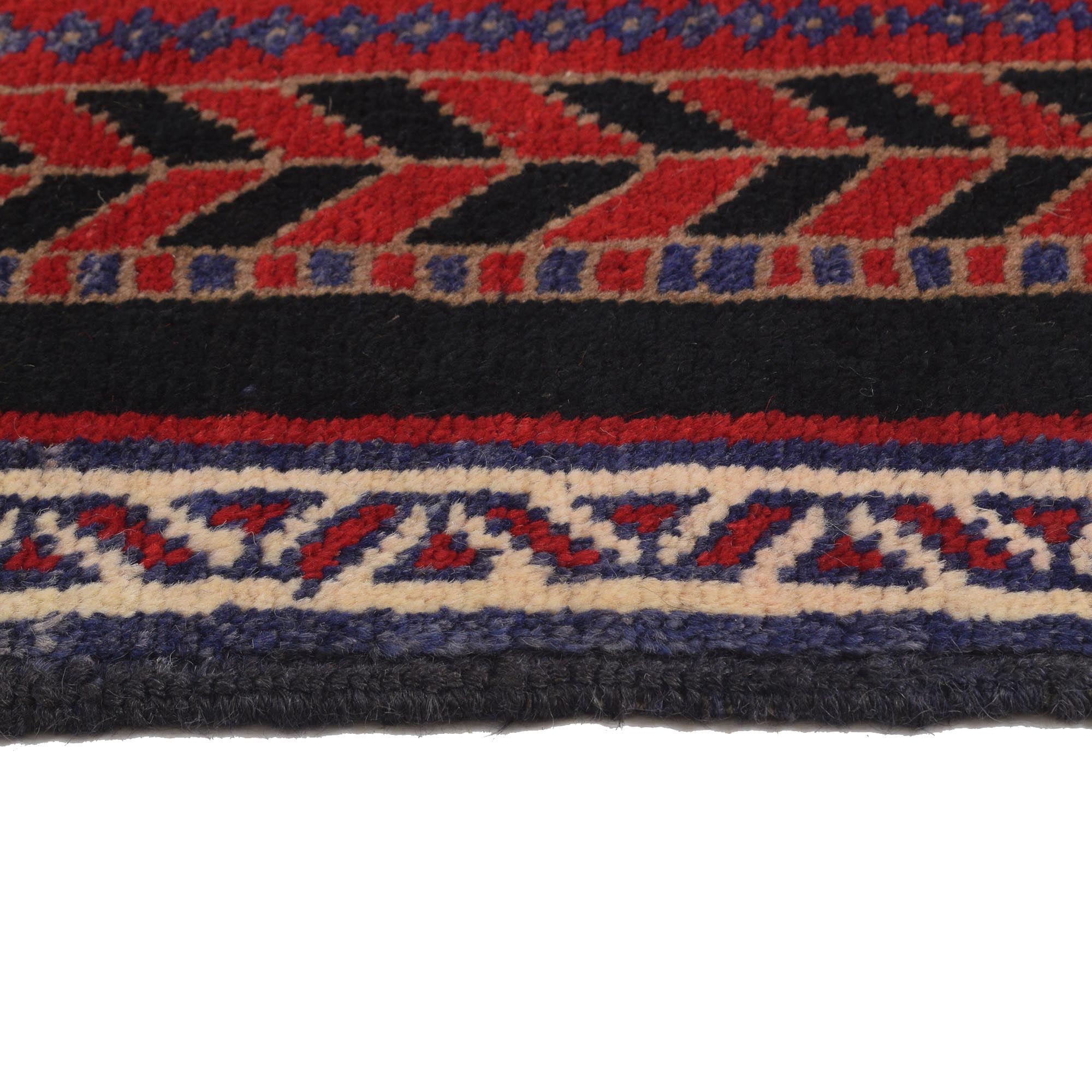 Muslim Prayer Rug 2' 10" x 4' 4" ft / 87 x 132 cm - No. B18865