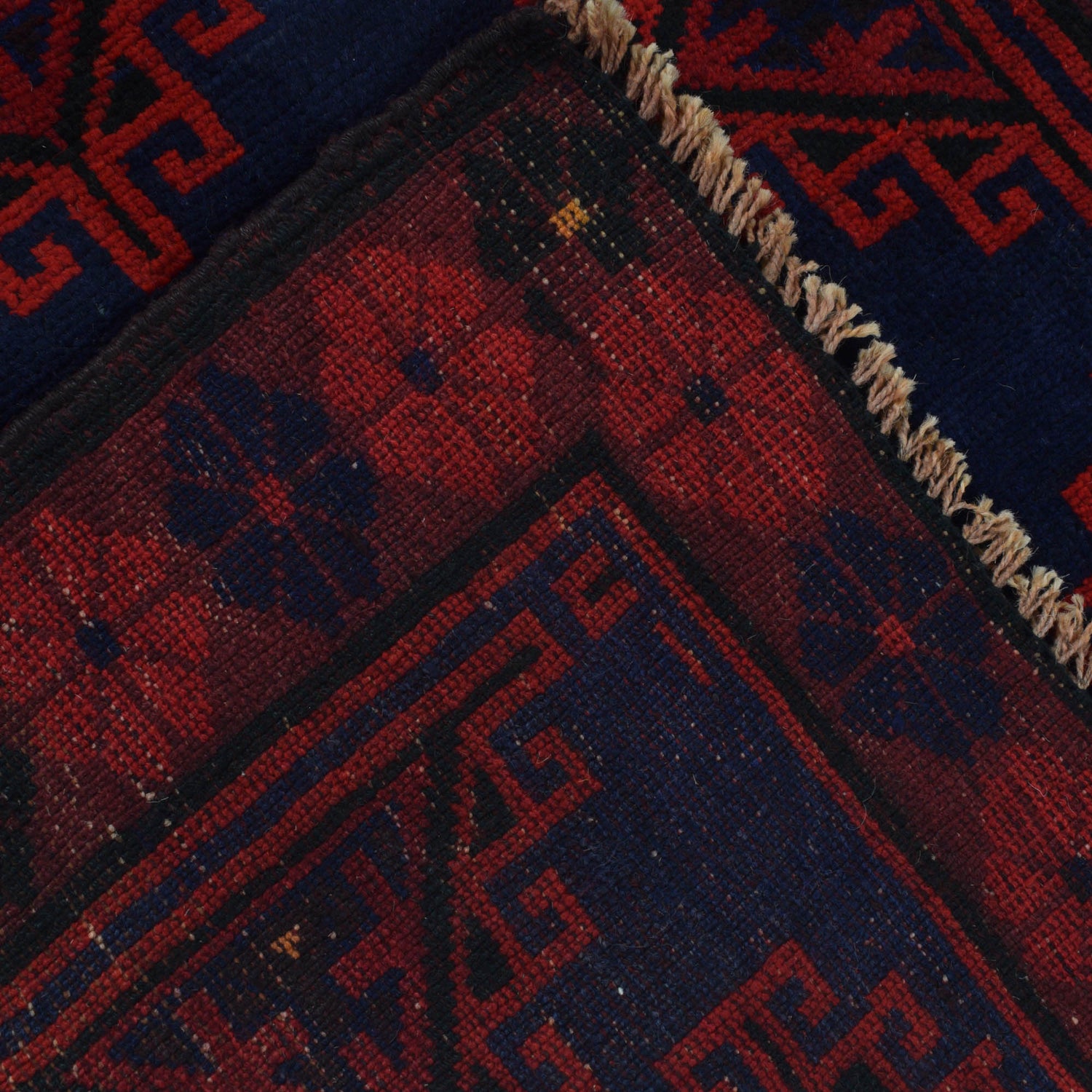 Hand Knotted Baluchi Rug 3' 3" x 4' 10" ft / 99 x 148 cm - No. B18868