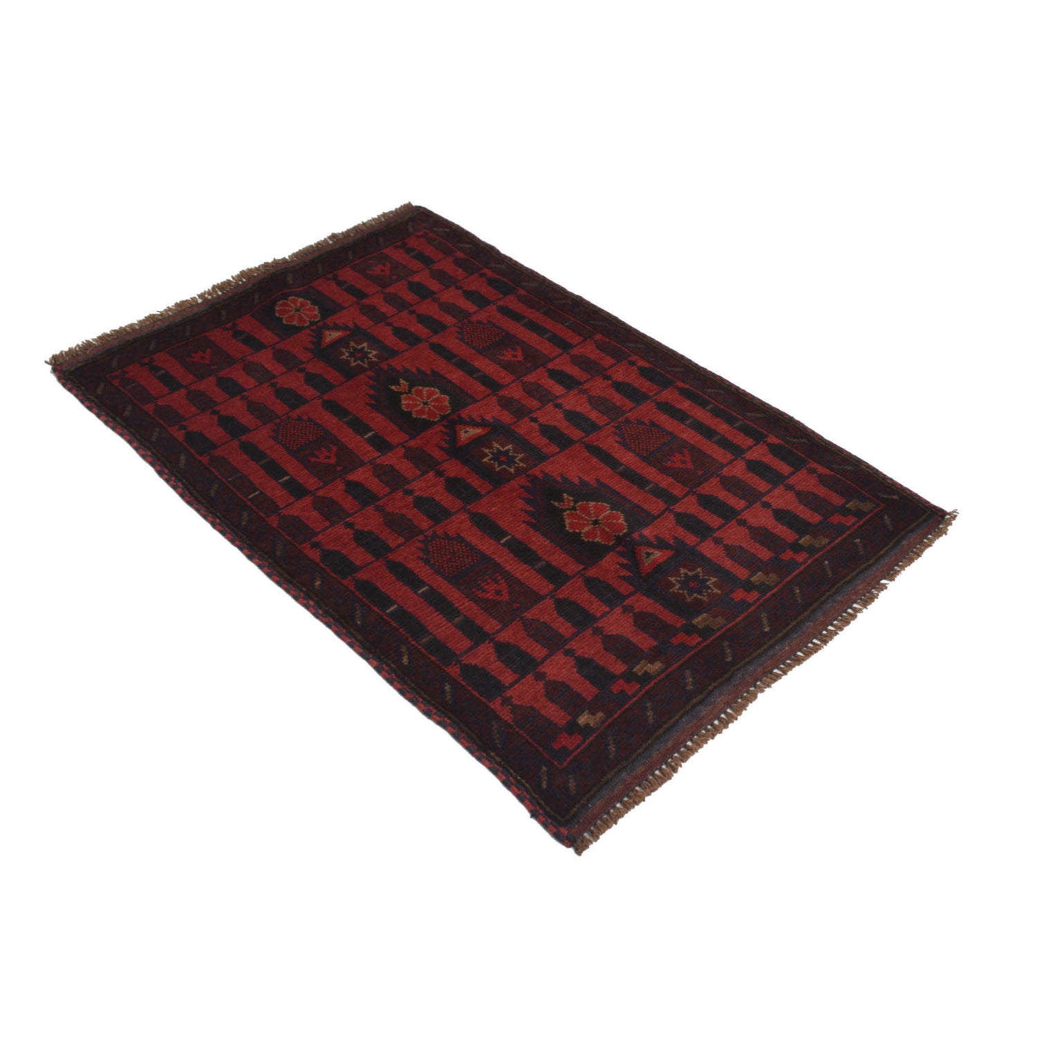 Muslim Prayer Rug 3' 0" x 4' 6" ft / 91 x 136 cm - B18902