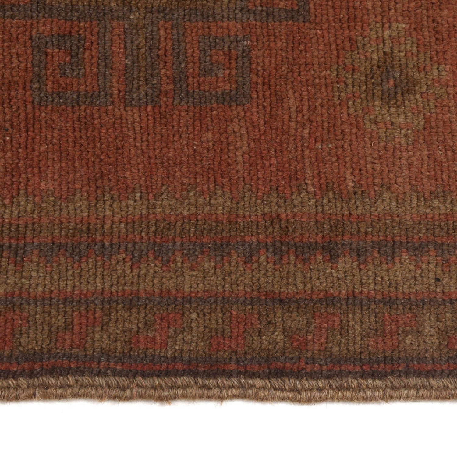 Hand Knotted Overdyed Rug 2' 7" x 4' 10" ft / 80 x 147 cm - No. B19260