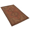 Hand Knotted Overdyed Rug 2' 7" x 4' 10" ft / 80 x 147 cm - No. B19260