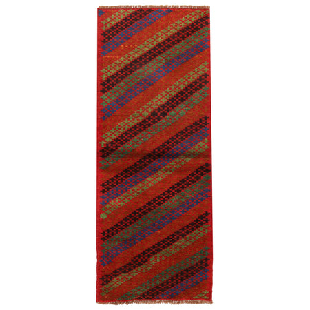 Authentic Tribal Baluchi Runner 2' 4" x 6' 4" ft / 71 x194 cm - No. B19268