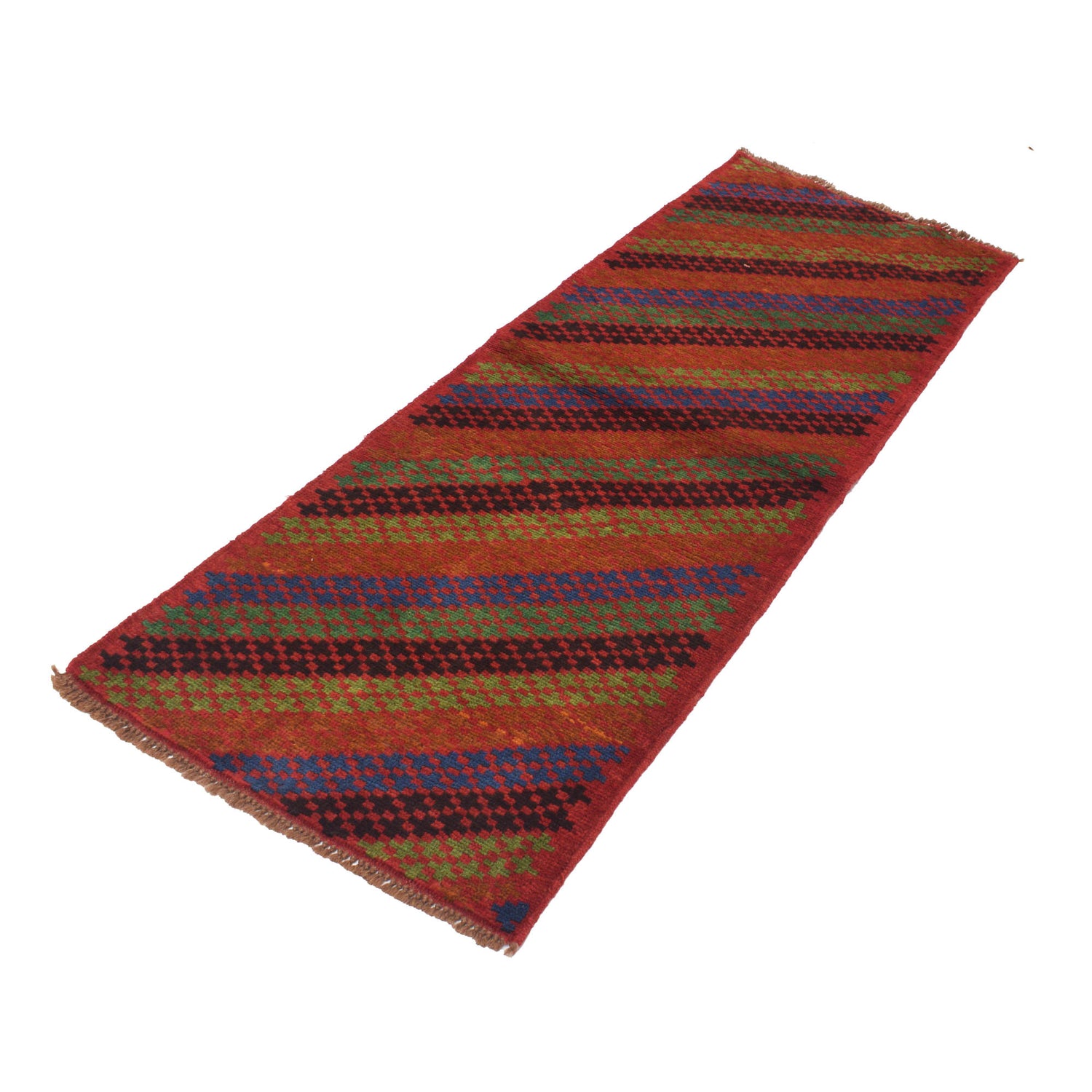 Authentic Tribal Baluchi Runner 2' 4" x 6' 4" ft / 71 x194 cm - No. B19268