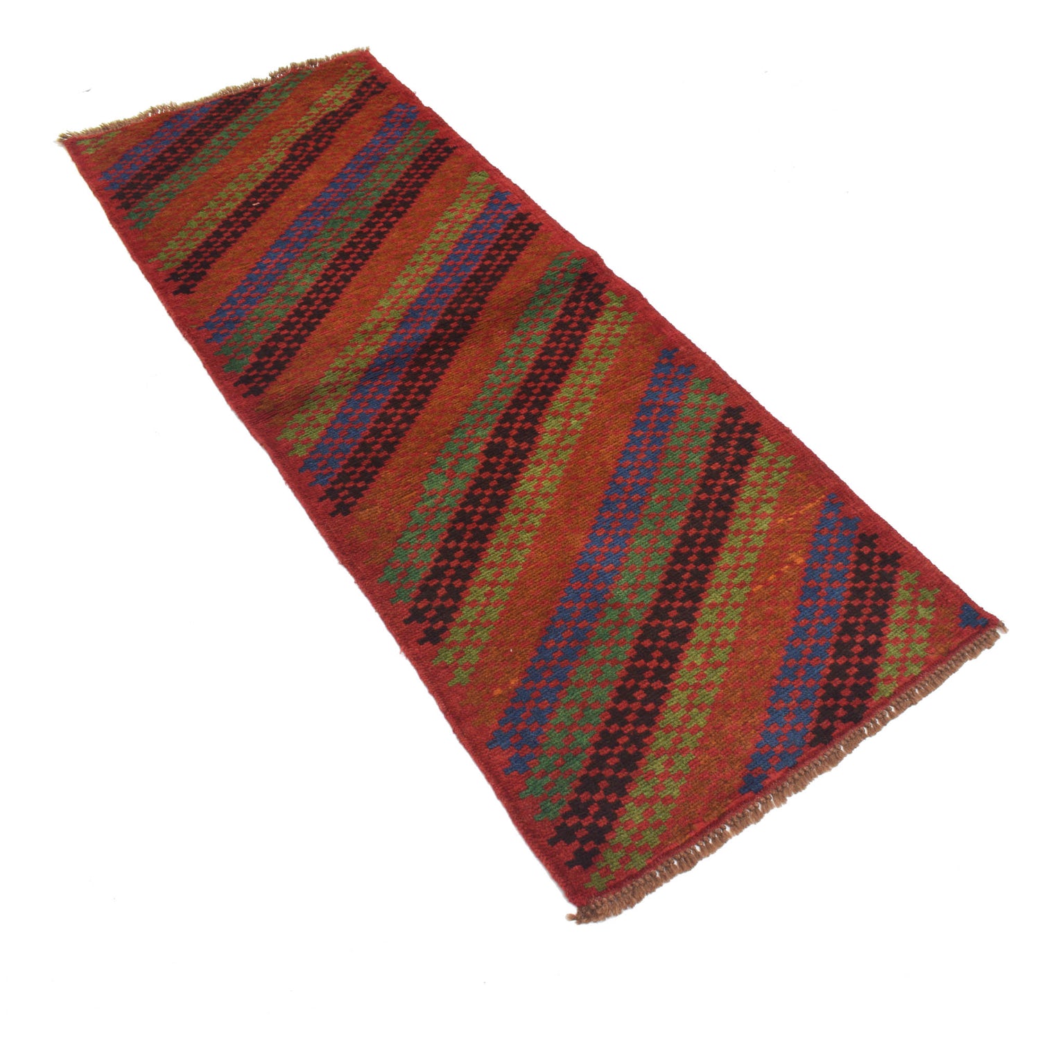 Authentic Tribal Baluchi Runner 2' 4" x 6' 4" ft / 71 x194 cm - No. B19268