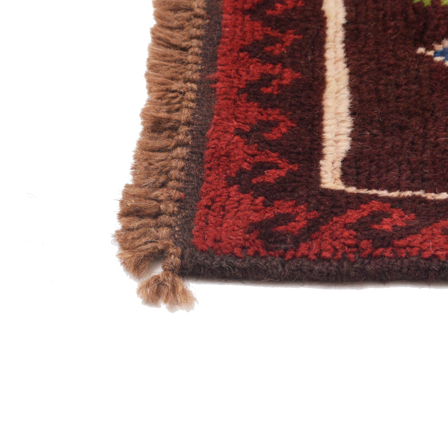 Authentic Tribal Baluchi Runner 2' 2" x 6' 4" ft / 65 x 192 cm - No. B19281