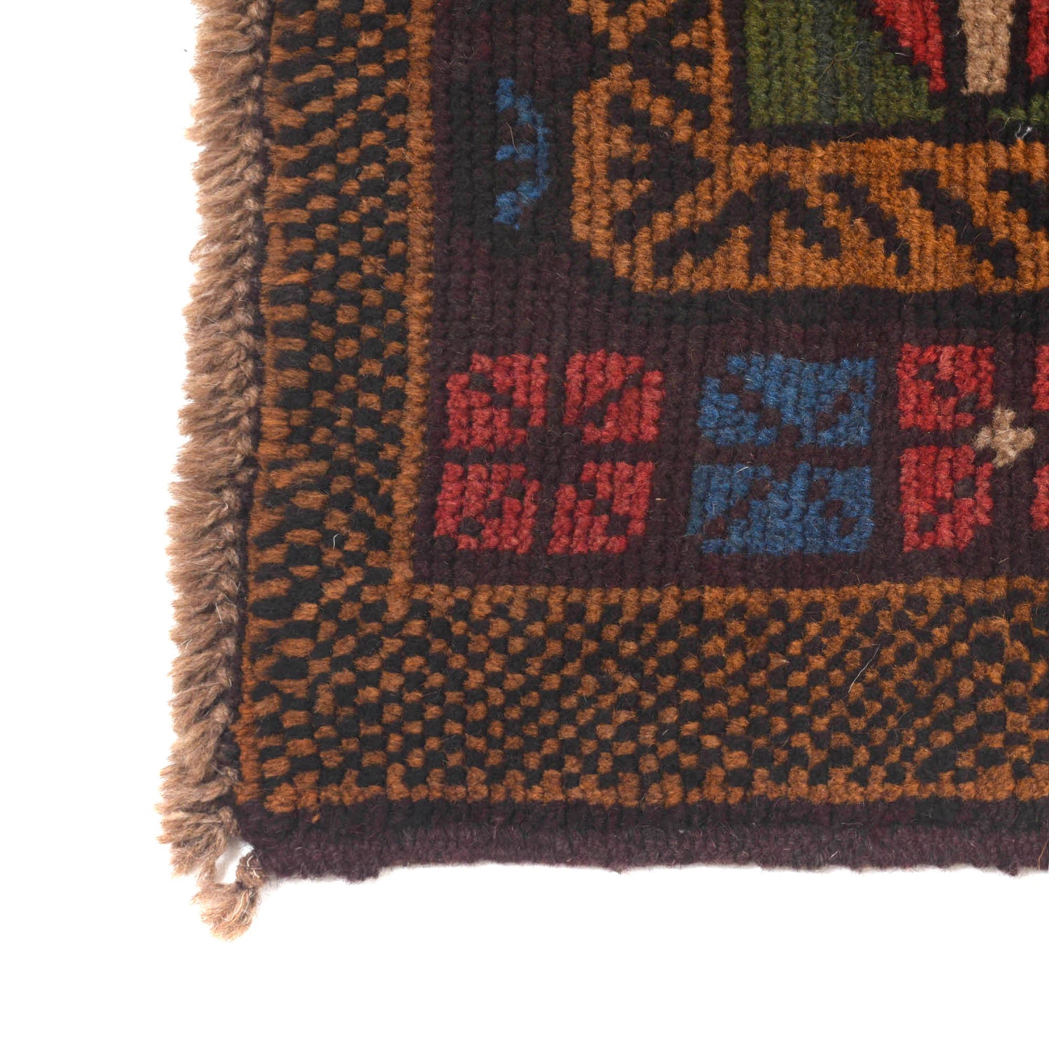 Hand-Knotted Baluchi Runner Rug 2' 4" x 9' 6" ft / 70 x 290 cm - No. B19282