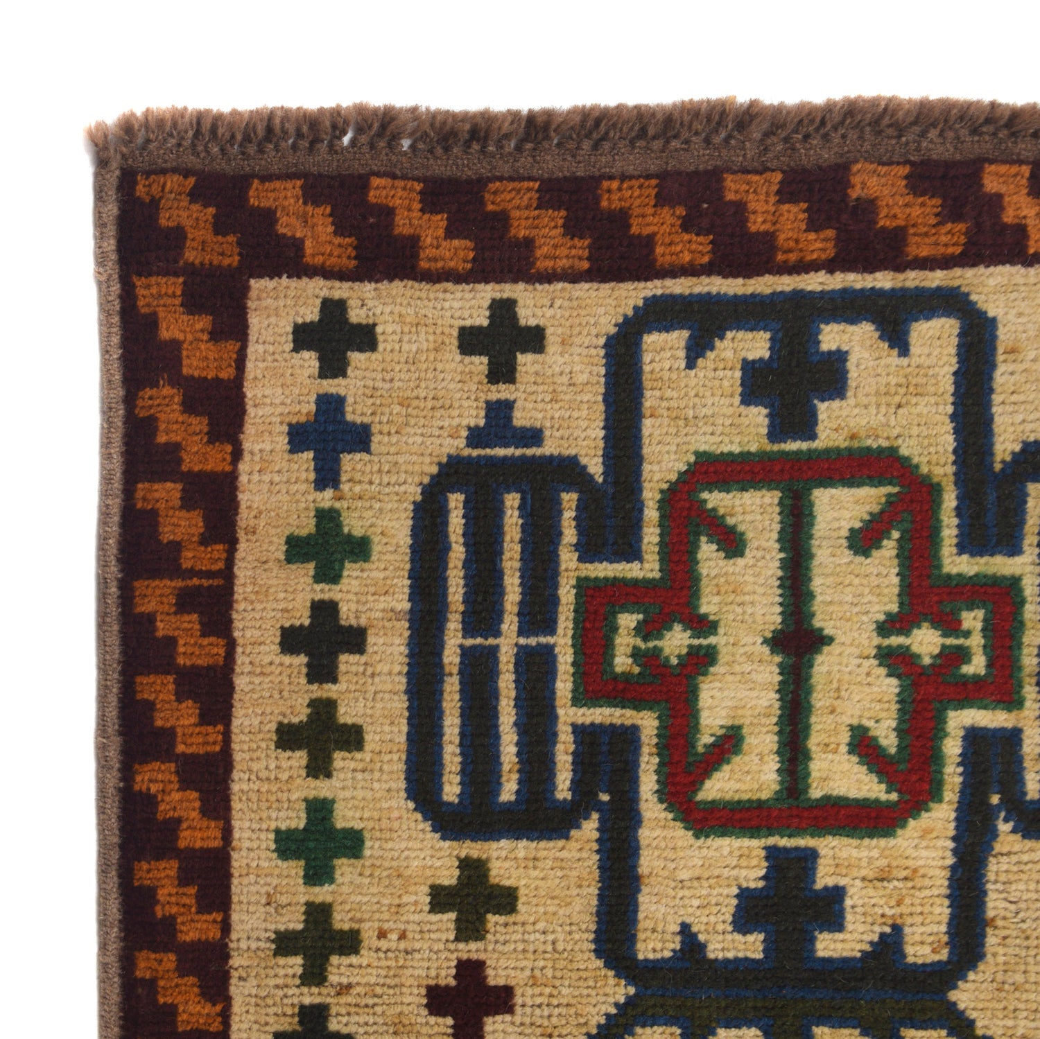 Hand-Knotted Baluchi Runner Rug 2' 7" x 9' 3" ft / 78 x 281 cm - No. B19301