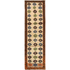 Hand-Knotted Baluchi Runner Rug 2' 6" x 9' 6" ft / 77 x 290 cm - No. B19302