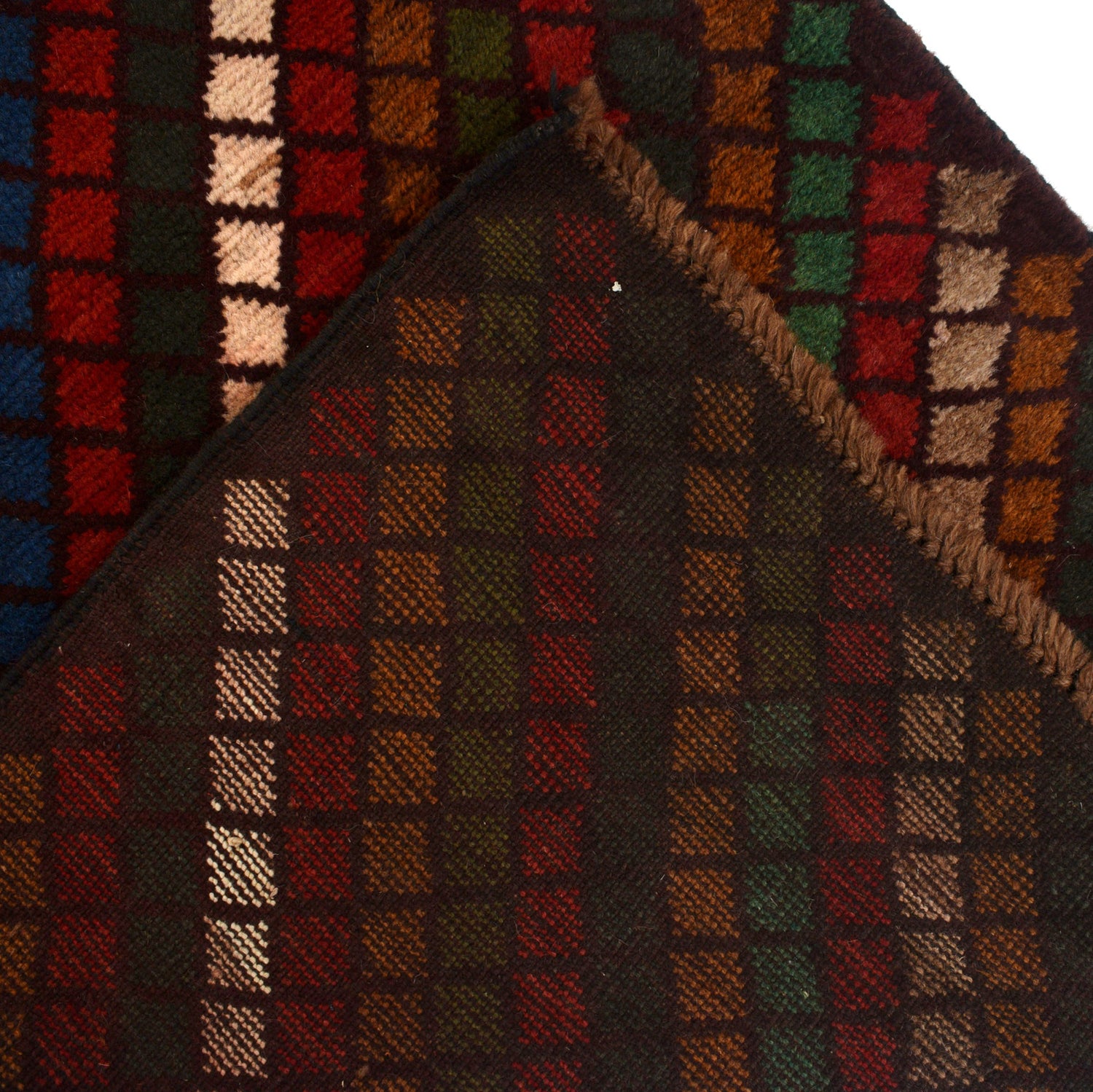 Hand-Knotted Baluchi Runner Rug 2' 9" x 9' 11" ft / 83 x 301 cm - No. B19311