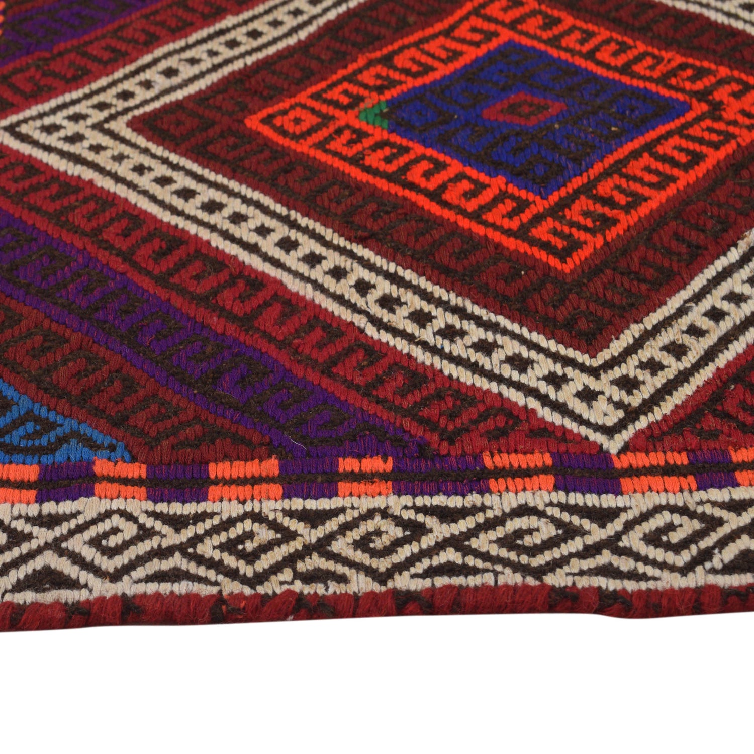 Long Kilim Runner 2' 2" x 8' 11" ft / 65 x 273 cm - No. B19340