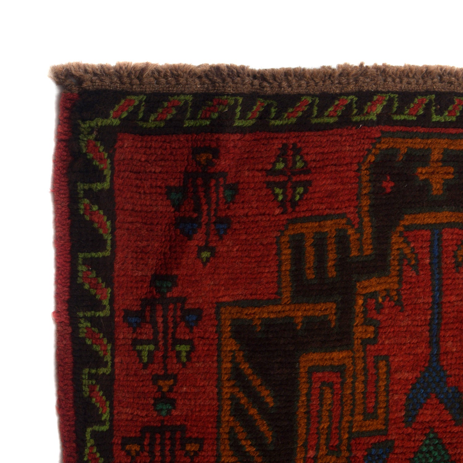 Hand-Knotted Baluchi Runner Rug 2' 8" x 9' 3" ft / 81 x 281 cm - No. B19434