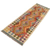 Handmade Vegetable Kilim Runner 2' 1" x 6' 0" ft / 63 x183 cm - No. B19502