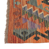 Multi Flat-Weave Wool Kilim Runner 2' 0" x 4' 6" ft / 62 x138 cm - No. B19525