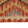 Hand Knotted Afghan Style Kilim Runner 2' 2" x 5' 0" ft / 65 x152 cm - No. B19538