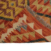 Hand Knotted Afghan Style Kilim Runner 2' 2" x 5' 0" ft / 65 x152 cm - No. B19538