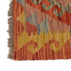 Hand Woven Wool Kelim Runner 2' 0" x 4' 9" ft / 62 x146 cm - No. B19543