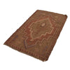 Brown Color Overdyed Area Rug 3' 0" x 4' 9" ft / 91 x 144 cm - No. B19568