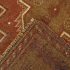 Brown Color Overdyed Area Rug 3' 0" x 4' 9" ft / 91 x 144 cm - No. B19568