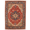 Handmade Persian Design Heriz Carpet 4' 9" x 6' 8" ft / 145 x 202 cm - No. B19576