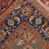 Handmade Persian Design Heriz Carpet 4' 9" x 6' 8" ft / 145 x 202 cm - No. B19576