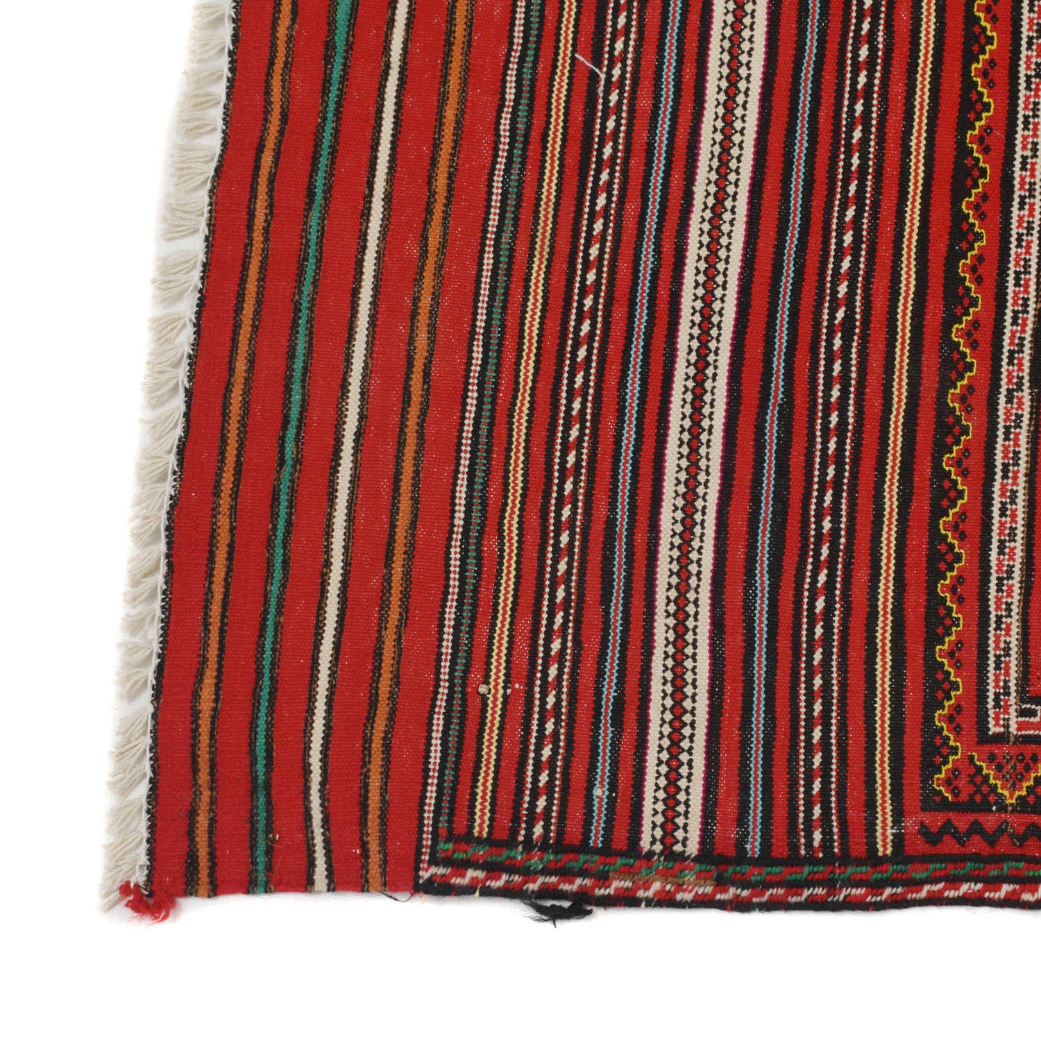 Handmade Flatweave Kilim 4' 9" x 6' 3" ft / 146 x 190 cm - No. B19586