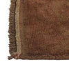 Brown Color Overdyed Area Rug 3' 0" x 4' 6" ft / 91 x 136 cm - No. B19635