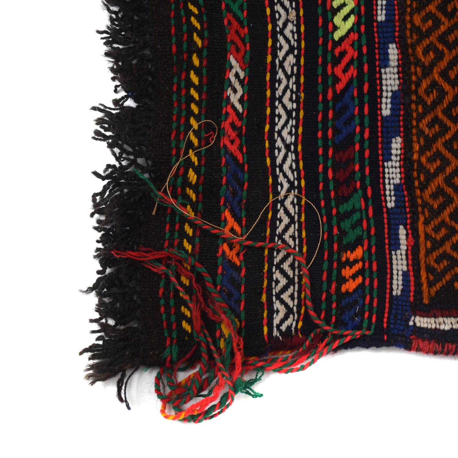 Tribal Afghan Suzani Kilim Runner 2' 4" x 6' 8" ft / 72 x 203 cm - No. B19854