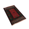 Handmade Table Sheet Kilim Runner 2' 1" x 3' 7" ft / 64 x 108 cm - No. B19885