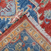 Hand Knotted Heriz Rug 5' 8" x 7' 10" ft / 173 x 239 cm - No. B19902