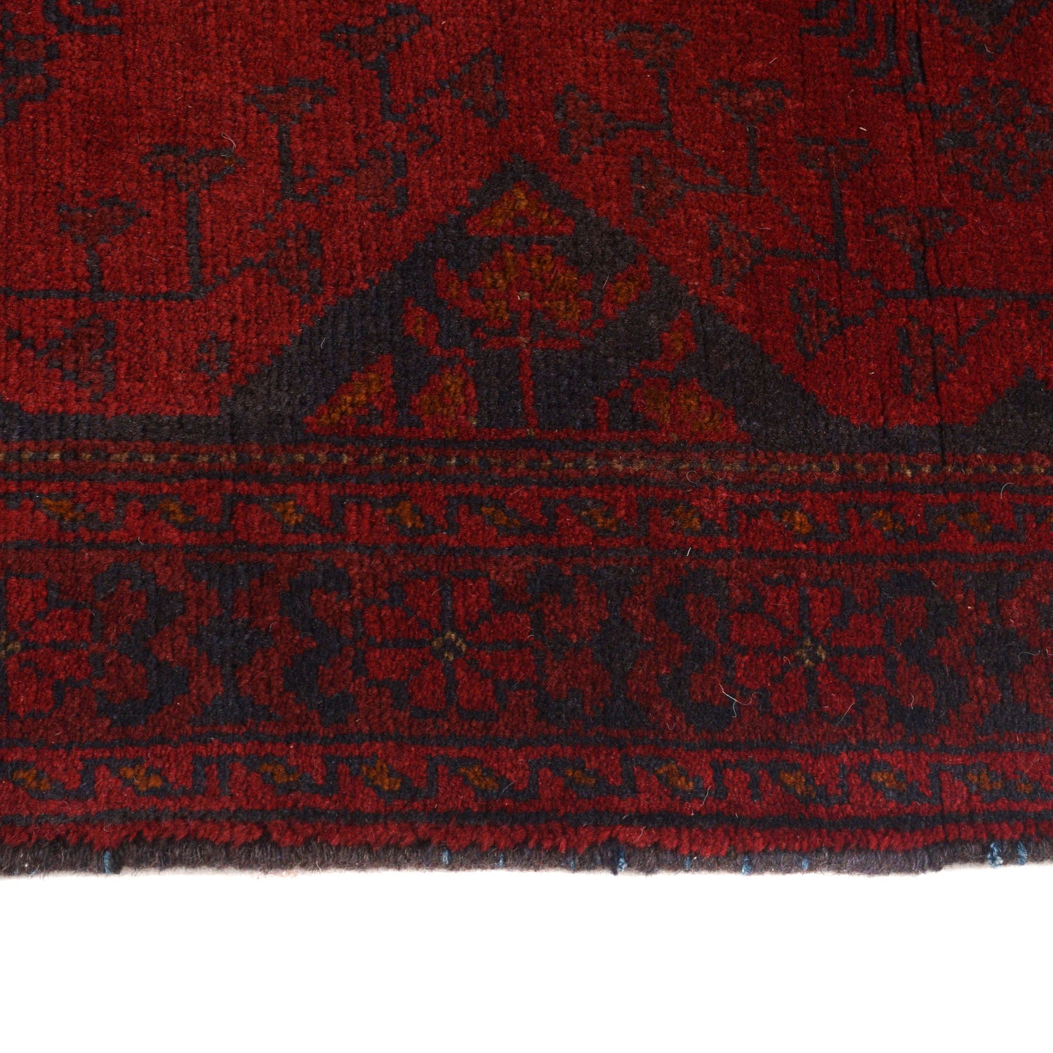 Hand knotted Khal Mohammadi Runner Carpet 2' 7" x 9' 6" ft / 80 x 290 cm - No. B19923