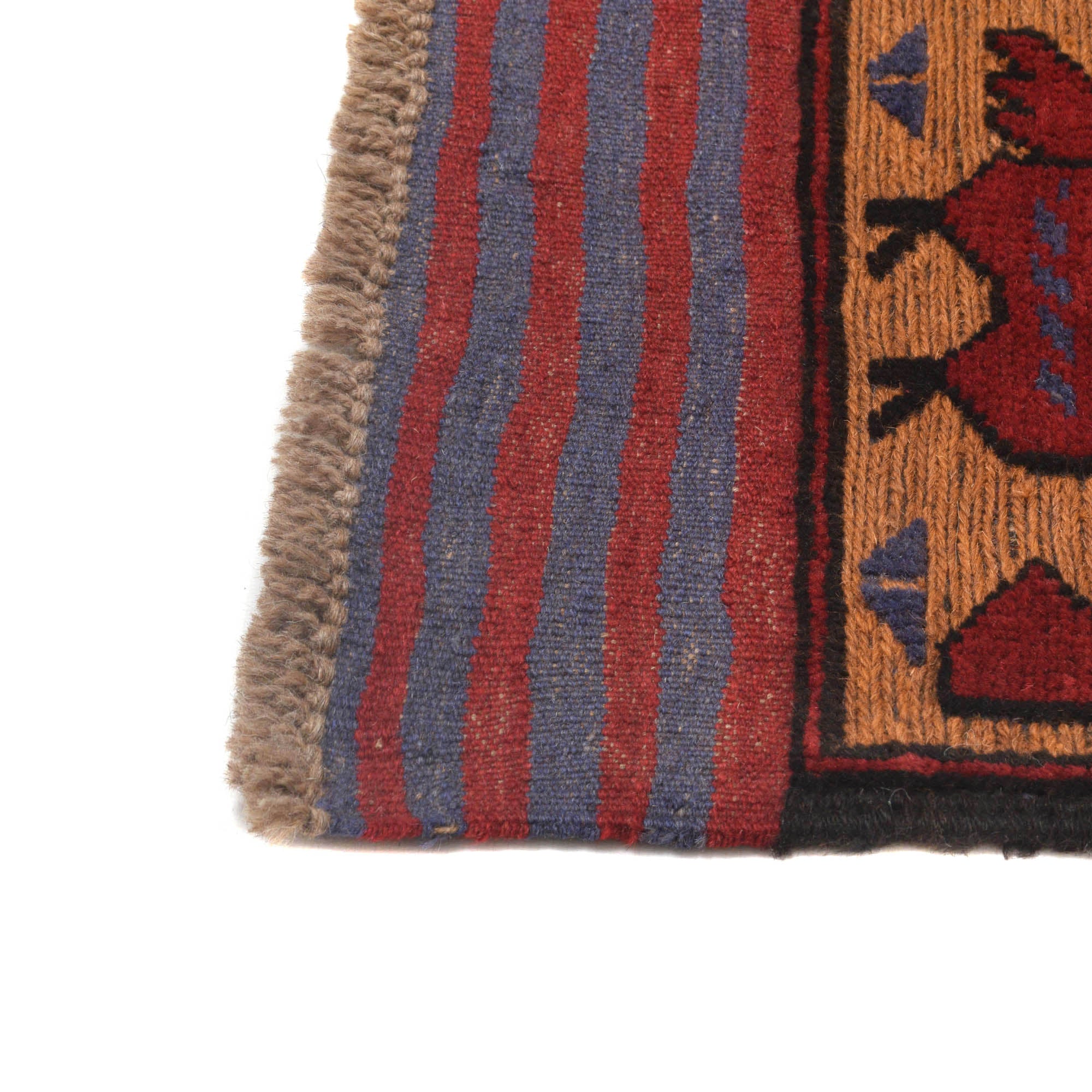 Hand Made Animal Pictorial Area Carpet 4' 2" x 6' 6" ft / 127 x 197 cm - No. B19973
