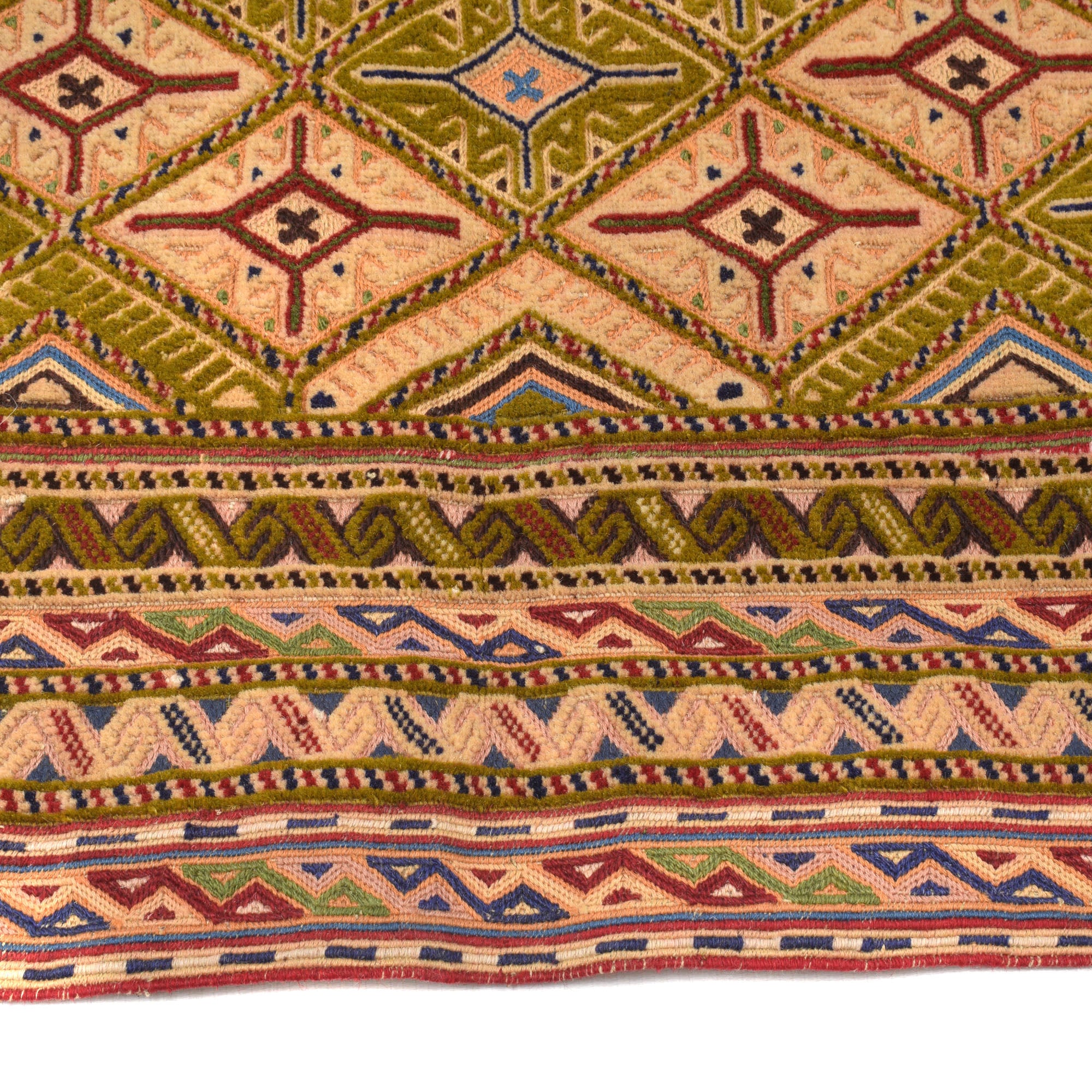 Handmade Nakhunak Kilim Rug 3' 1" x 3' 6" ft / 93 x 106 cm - No. B20004