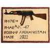 Afghan War Rug 1' 9 x 2' 6 (ft)/ 80 x 58 (cm) - No. B20039