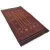Hand Knotted Laghari Kilim 3' 6" x 6' 5" ft / 107 x 195 cm - No. B20216