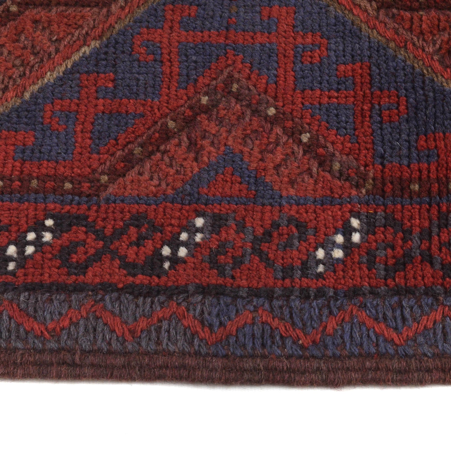 Handmade Mushwani Runner Rug 1' 10" x 7' 9" ft / 56 x 237 cm - No. B20232