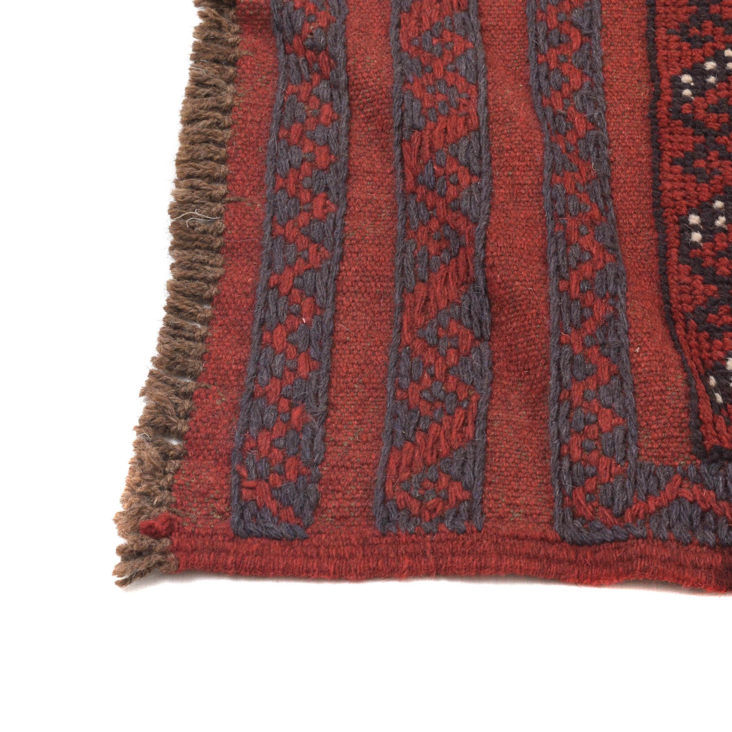 Handmade Mushwani Runner Rug 1' 10" x 7' 9" ft / 56 x 237 cm - No. B20232