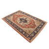 Hand Knotted Heriz Rug 4' 1" x 6' 1" ft / 124 x 186 cm - No. B20277