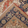 Hand Knotted Heriz Rug 4' 1" x 6' 1" ft / 124 x 186 cm - No. B20277