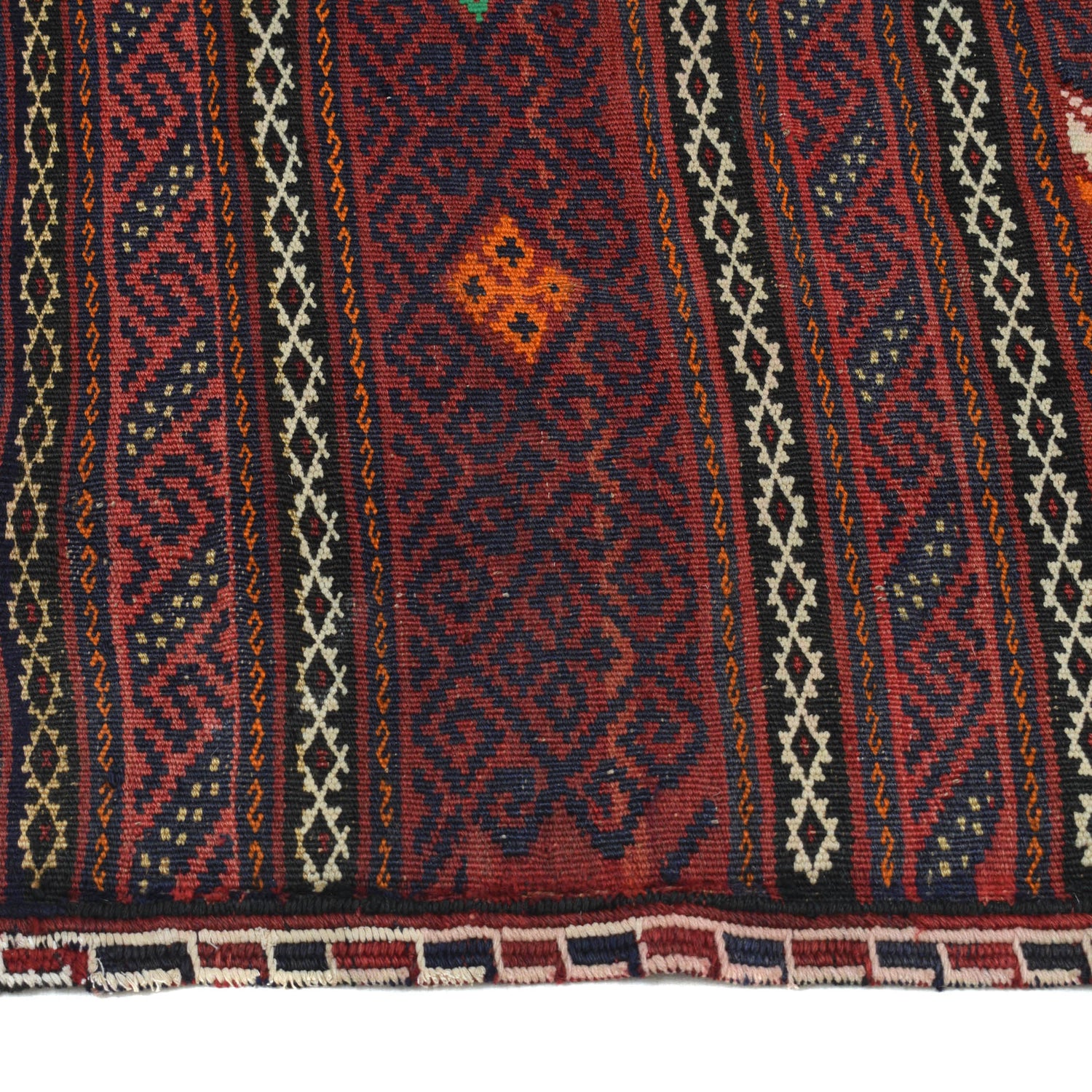 Traditional Flat Weave Kilim 4' 3" x 5' 7" ft / 130 x 170 cm - No. B20279