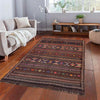 Afghan Laghari Kilim 4' 8" x 6' 2" ft / 142 x 187 cm - No. B20317