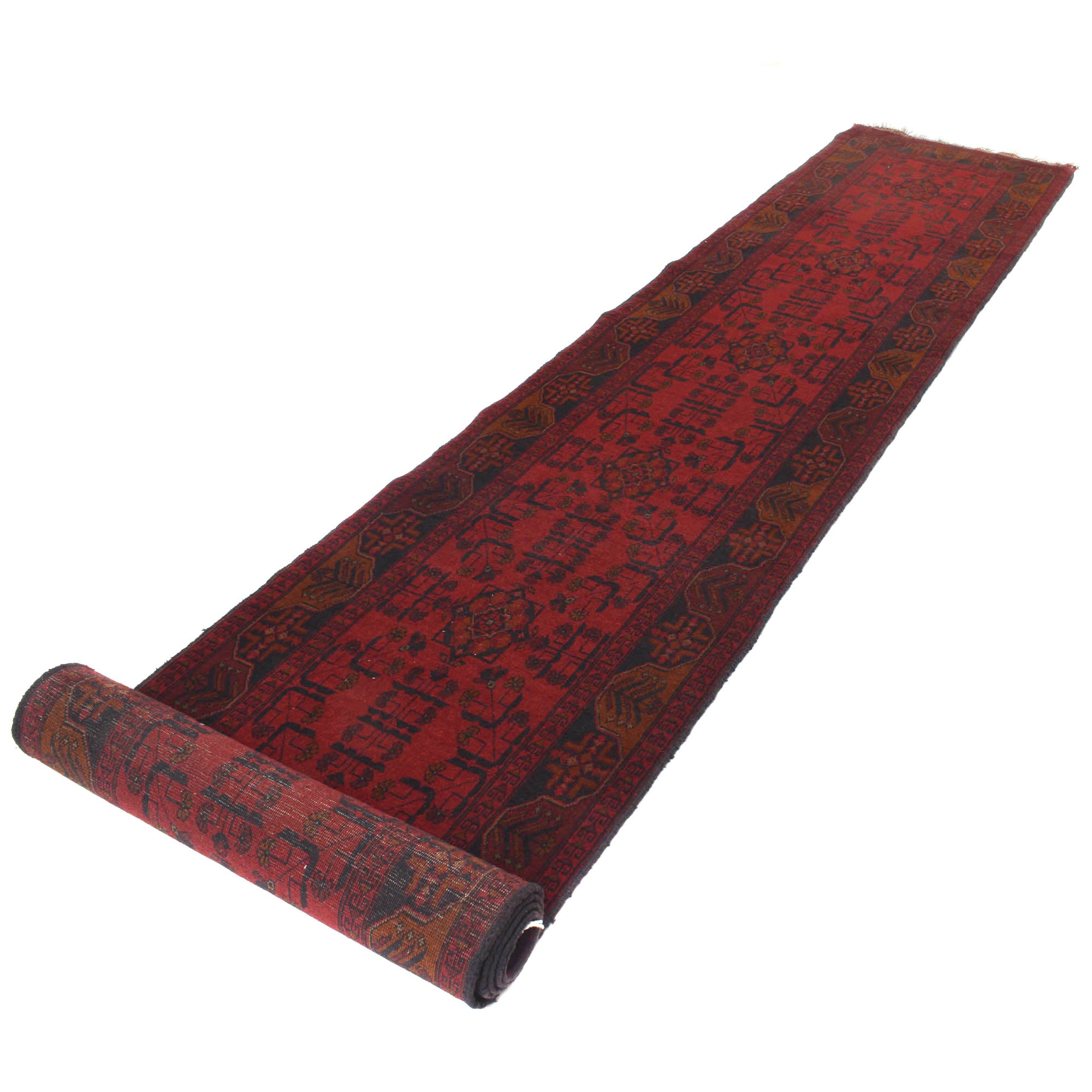 Luxury Handmade Khal Mohammadi Oriental 16 ft Runner Rug. – ALLRUGO