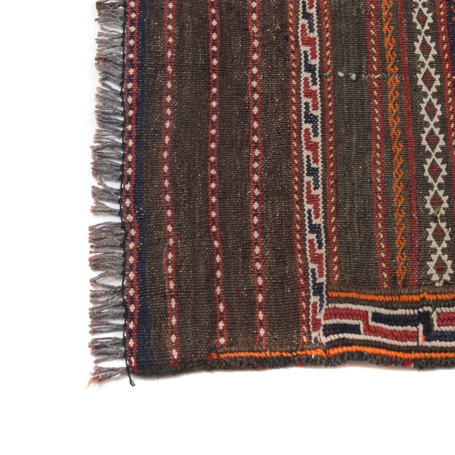 Traditional Flat Weave Kilim 4' 5" x 8' 0" ft / 135 x 243 cm - No. B20352