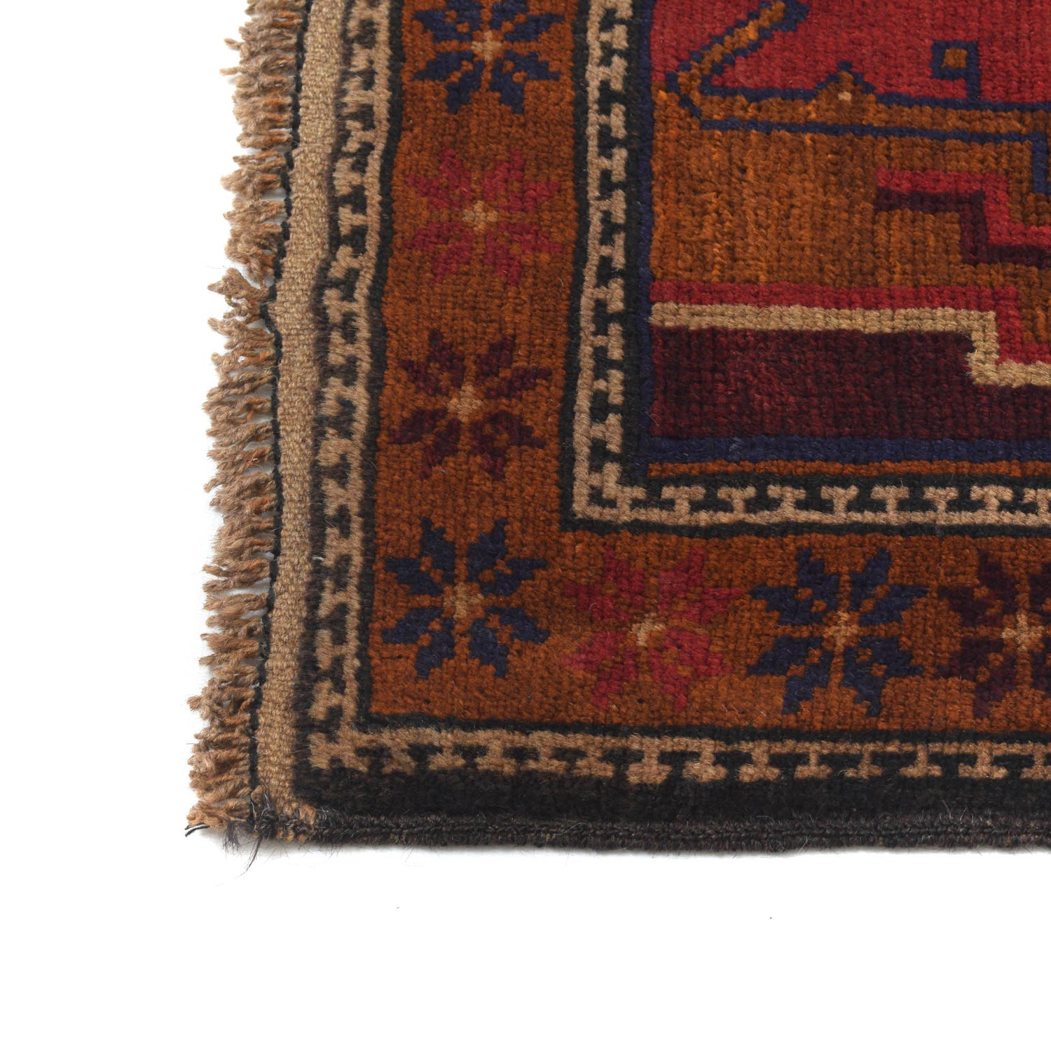 Multi Color Baluchi Rug 4' 4" x 6' 9" ft / 132 x 206 cm - No. B20370