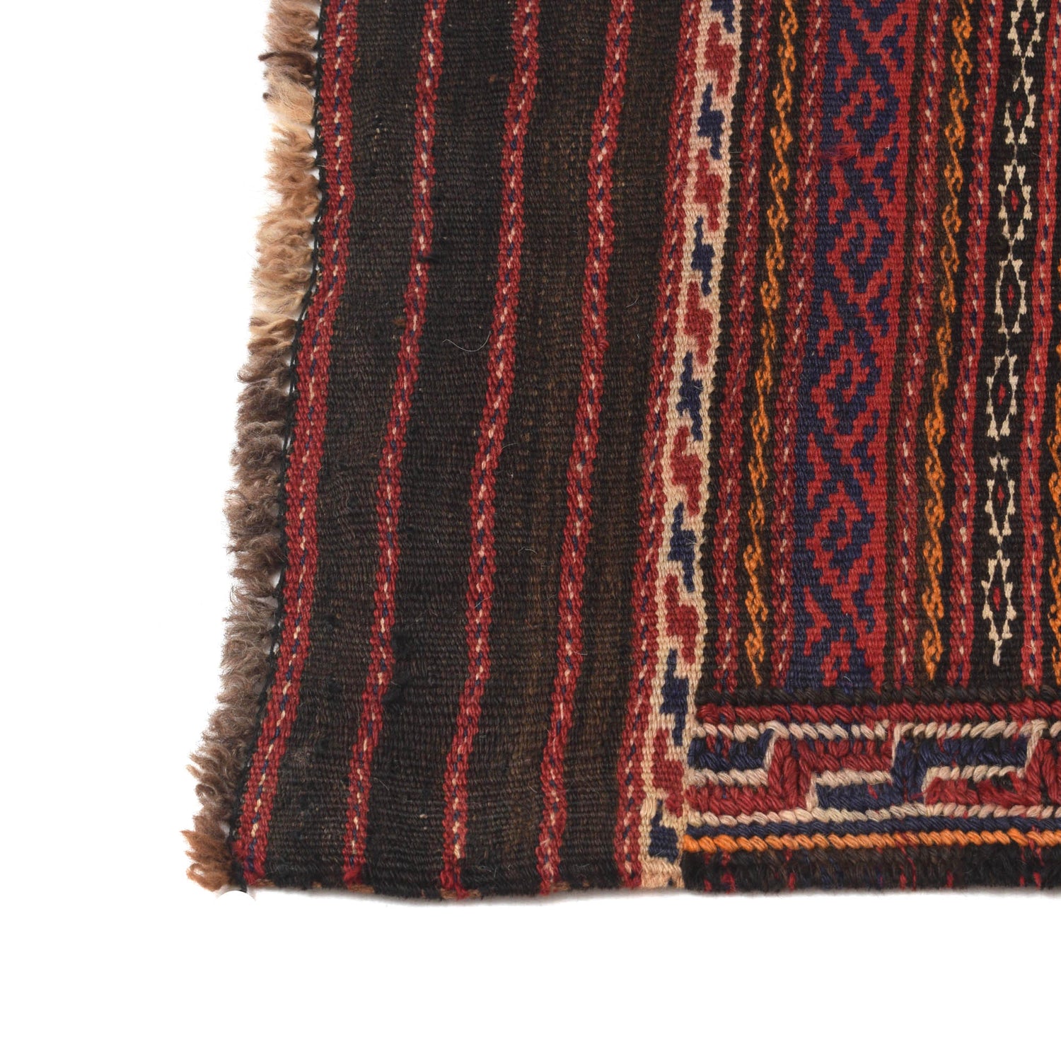 Traditional Flat Weave Kilim 4' 8" x 6' 7" ft / 143 x 200 cm - No. B20383