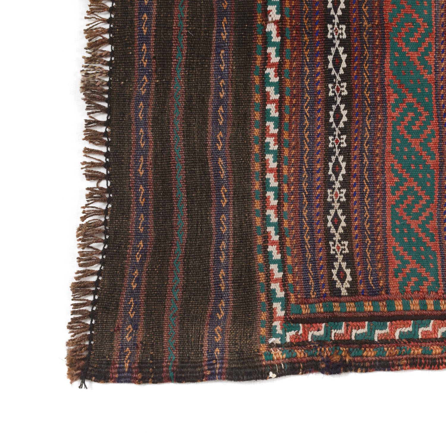Hand Knotted Laghari Kilim 3' 7" x 5' 2" ft / 110 x 158 cm - No. B20391