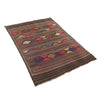 Hand Knotted Laghari Kilim 3' 7" x 5' 2" ft / 110 x 158 cm - No. B20391